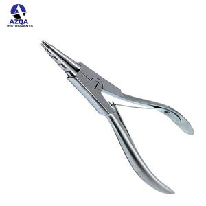 Pince professionnelle en acier inoxydable de haute qualité, coupe-bijoux, pince à nez plat, pour perles, emballage de fil - Product Image 3