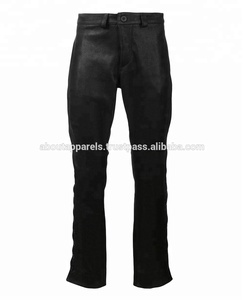 Pantalon en cuir véritable de mouton pour homme, élégant et personnalisé bon marché, pantalon de mode en cuir, extensible, offre spéciale, nouveauté - Product Image 2
