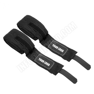 Venta caliente 2 PCS 5M Algodón Envolturas de mano Muay Thai Boxeo Envolturas de mano Envoltura de mano Vendajes Entrenamiento Levantamiento de pesas Muñequera Correa de soporte - Product Image 2