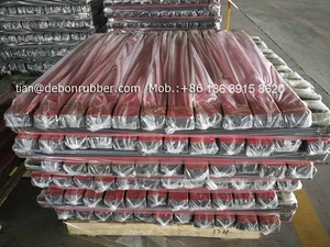 Düşük sürtünme katsayısı kauçuk darbe çubukları bant konveyör darbe yatak üreticisi - Product Image 5