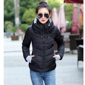 Chaqueta de Invierno Acolchada Tipo Parka, Cortavientos, Holgada, con Logotipo Personalizado para Mujer, 100% Poliéster, Ecológica, Transpirable y de Secado Rápido - Product Image 2