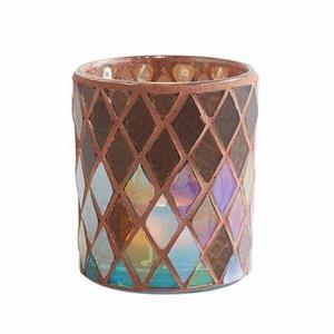 Candelabro votivo de vidrio para fiesta, mosaico decorativo de vidrio, VINTAGE, nuevo - Product Image 5