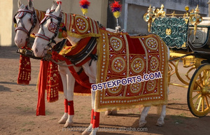 Décoration de mariage, costume de cheval, design éléphant, costume de cheval de mariage, décoration de costume de cheval de mariage indien - Product Image 2