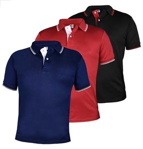 Polo de algodón pima para hombre, venta al por mayor, novedad - Product Image 3