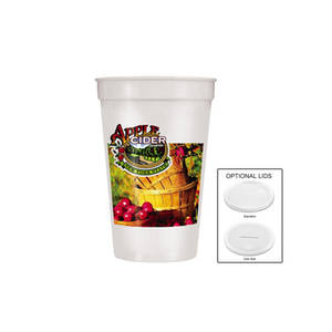 Tasse de stade à impression numérique couleur de 17 oz fabriquée aux États-Unis-fabriquée à partir de plastique durable et livrée avec votre logo - Product Image 1