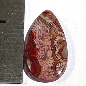 RIDA CRÉATIONS RC C-LACE 20 pierres précieuses pour la fabrication de bijoux Cabochon en agate brune de qualité AAAAA - Product Image 3