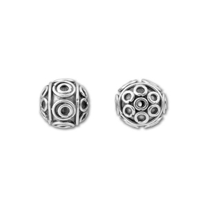 Perle en argent personnalisée | Perles en argent sterling 925 en gros - Product Image 1
