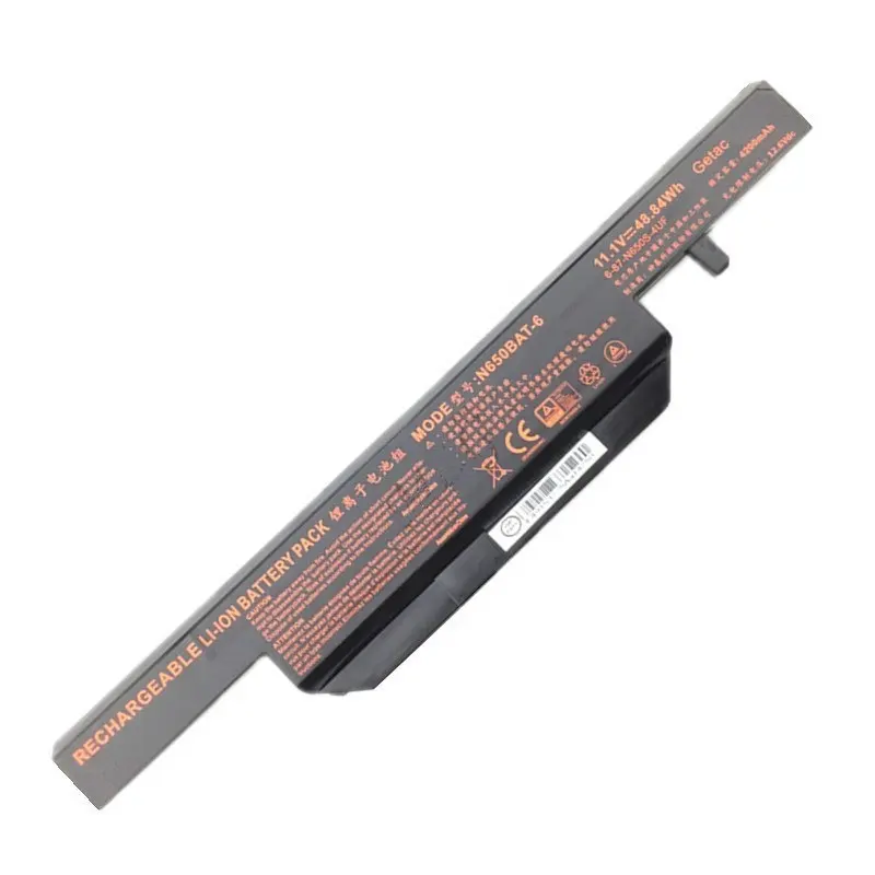 SZHYON 11.1V 48.84h 4400mAh Replacement Laptop Battery For Clevo N650BAT-6 6-87-N650S-4UF1 6-87-N650S