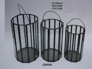Modern <b>Brass</b> and Glass Votive <b>Lantern</b> With Antique Finish Home Decoration Metal Votive Candle Holder Made in Glass and Metal - Product Image 4