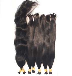 Cabello Remy camboyano crudo ondulado Natural de alta calidad varias longitudes - Product Image 6