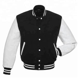Customizable Embroidered Reversible Woolen Varsity Baseball <b>Jackets</b> <b>Plus</b> <b>Size</b> Eco-Friendly Winter Breathable <b>Waterproof</b> Stylish - Product Image 1