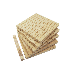 GD - 131 Piezas, Bloques de Base Diez de Madera B; Juguetes Matemáticos de Madera/Apoyos Didácticos/Juguetes Educativos de Madera - Product Image 2