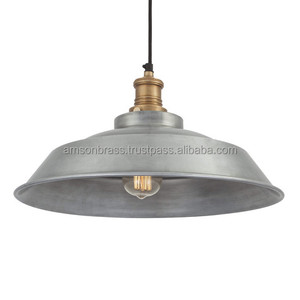 Luxury Design Metal Iron Pendant Lamp Ribbed Design Dome Style Hotel Restaurant Decoration Hanging Pendant <b>Light</b> - Product Image 6