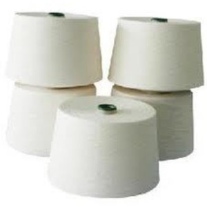 ผ้าฝ้าย100% หวีไหมพรมถักด้วยผ้าฝ้ายอินเดีย40S - Product Image 1