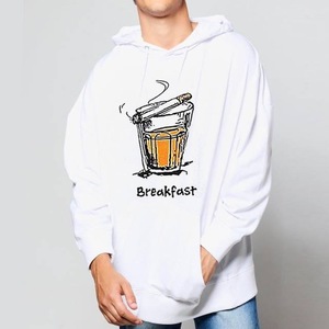 Sweatshirts à capuche doublés imprimés et brodés personnalisés OEM Vêtements en molleton tendance au design personnalisé - Product Image 3