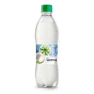 Eau de coco pétillante certifiée Halal au goût de pêche, 290 ml, avec pulpe, purée, bouteille en verre traitée - Product Image 2
