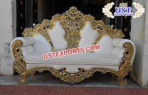 Sofá asiático de boda con diamantes, sillas de lujo de estilo francés, para bodas indias - Product Image 6