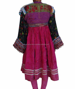 Wholesale <b>Indian</b> Hand Embroidered Vintage Kutchi Dress - Product Image 1