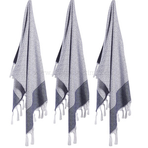 High Absorbent Hand <b>Towel</b> Woven Turkish Hammam Fouta <b>Towels</b> Cotton Golf Bath <b>Beach</b> <b>Towels</b> From Indian Supplier - Product Image 4