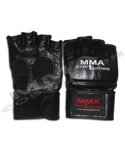 Professional Premium Quality Free Style Leather <b>Fingerless</b> MMA Sports <b>Gloves</b> for Enthusiasts Vale Tudo Boxing Fight MMA Costumes - Product Image 1
