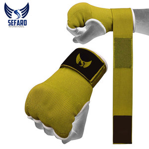 Equipo deportivo de alta calidad, envolturas de mano de boxeo duraderas, gran oferta 2024, guantes de envoltura rápida para Fitness de medio dedo - Product Image 2