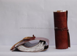 Sổ Tay Nhật Ký Da A6Travel Logo Tùy Chỉnh Sổ Tay Nhật Ký Lót Da Thủ Công Cổ Điển Sổ Ghi Chú Có Thể Nạp Lại Văn Phòng Phẩm - Product Image 3