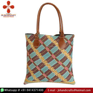 Wholesale Indian Bohemian Vintage Kantha Hand <b>Work</b> <b>Tote</b> <b>Bag</b> - Product Image 1