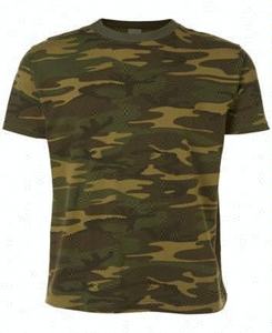 Camiseta con estampado de bandera de camoWSL algodón en blanco de peso pesado de manga corta uniforme juvenil ropa de calle escolar logotipo personalizado camiseta de gran tamaño - Product Image 3