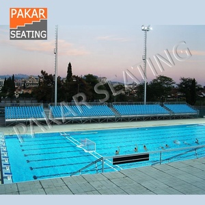 Ensamblaje de tribuna de acero modular rápido con tamaño personalizado Estable Rentable Fácil de usar Certificado por la venta de la compañía - Product Image 3