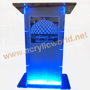 Podio acrílico transparente para iglesia, podio acrílico usado, venta al por mayor - Product Image 2