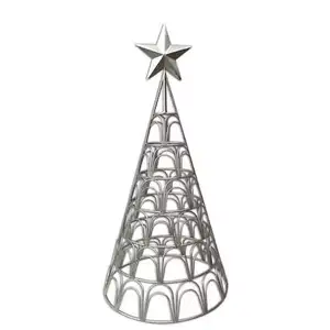 Porte-cartes en métal pour arbre de Noël, porte-photos pour panneaux alimentaires, porte-notes mémo - Product Image 1