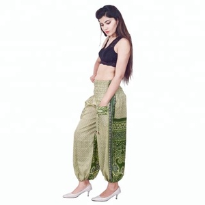 Vintage Imprimé Indien Soie Sarouel - Product Image 4
