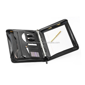 Black Color Ring Binder Office Meeting Use Professional <b>Portfolio</b> Binders - Product Image 1