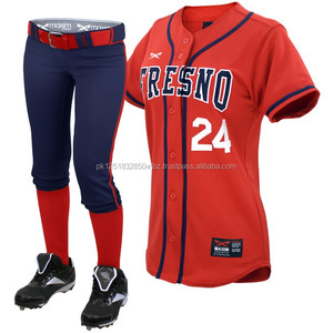 Uniforme Deportivo Personalizado de Alta Calidad, Jersey de Béisbol con Impresión por Transferencia de Calor, Unisex, Talla Grande, Antibacteriano, Transpirable y de Secado Rápido - Product Image 4