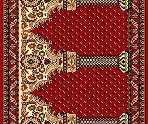 Mezquita Masjid alfombra de oración M378 - Product Image 4