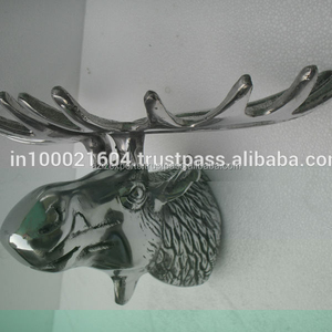 Tête murale en aluminium artificiel à tête mobile, décoration de maison, 1 pièce - Product Image 2