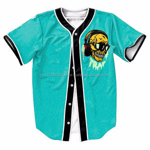 OEM Traditional Fashion Baseball Jersey High quality Full Sublimation Printing Baseball Shirts Short Sleeve - Product Image 5