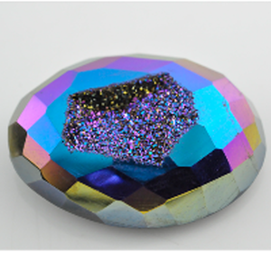 
 
 
 พลอยอาเกตสีน้ำเงินแบบหลวมขายส่ง พร้อมเคลือบผิวไทเทเนียมสีรุ้ง ผลึกแร่ธรรมชาติสำหรับทำเครื่องประดับ - Product Image 6