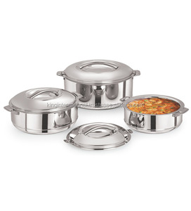 Casseroles isolés en acier inoxydable, 30 pièces, marmite chauffante - Product Image 1