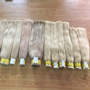Extensión de cabello humano virgen, venta al por mayor, todos los colores, hasta 80 CM - Product Image 4