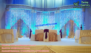 การตั้งค่าเวทีจัดงานแต่งงานอินเดียใต้การตั้งค่าเวทีแกรนด์สำหรับงานแต่งงานใต้ผู้ผลิตจัดงานแต่งงานอินเดียขั้นตอน - Product Image 6