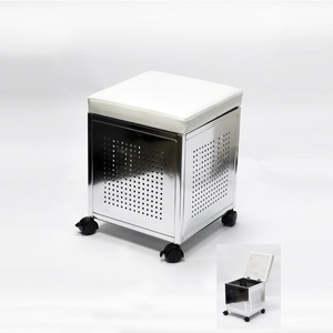 Useful Square Shape Single Kids <b>Storage</b> Stool - Product Image 1