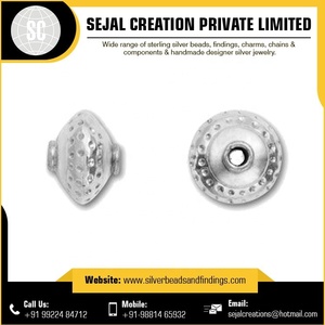 ขายส่งราคาที่มีคุณภาพสูงลูกปัดหลวมเงินโลหะเครื่องประดับขายส่ง - Product Image 4