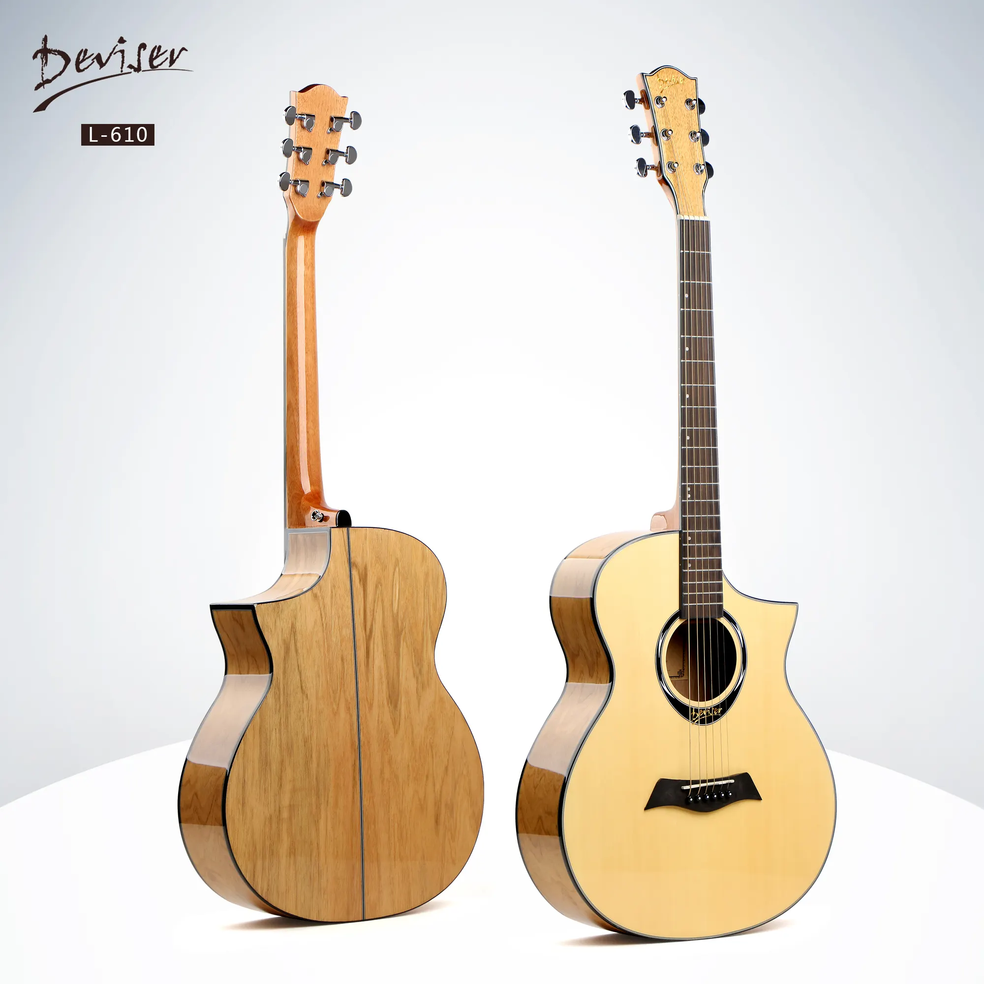 Hot Bán Bóng Cao 6 Chuỗi Chuyên Nghiệp Người Sáng Chế Acoustic Guitar