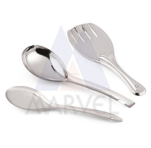 สแตนเลสที่มีคุณภาพสูงการออกแบบกุหลาบจับให้บริการเครื่องมือสำหรับบ้านห้องครัวร้านอาหารโรงแรม - Product Image 2