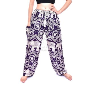 กางเกงฮาเร็มเอวยางยืด,กางเกงใส่ได้ทั้งชายและหญิง - Product Image 6