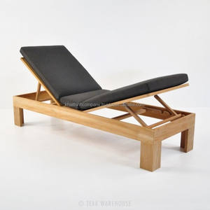 FSC-Piscina de madera de acacia, tumbona, muebles para exteriores, juegos de jardín para ambientes exteriores - Product Image 3