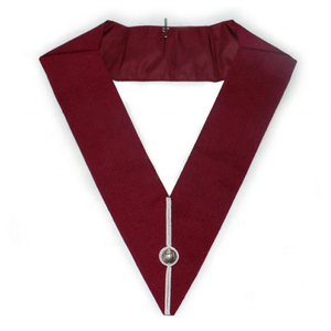 Collier Grand Steward Craft | Col bordeaux ruban uni - Product Image 1