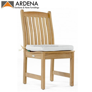 Meubelstoel Eettafel Set Tuin Home Decor Arm Teak Hout, Hout 2 Verkoop Terras Buiten Voor Vrije Tijd Minimalistisch Uithoudingsvermogen - Product Image 4