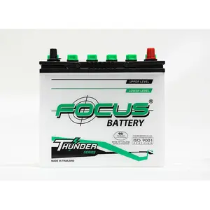 Dry charged car battery N40/NS60R/L